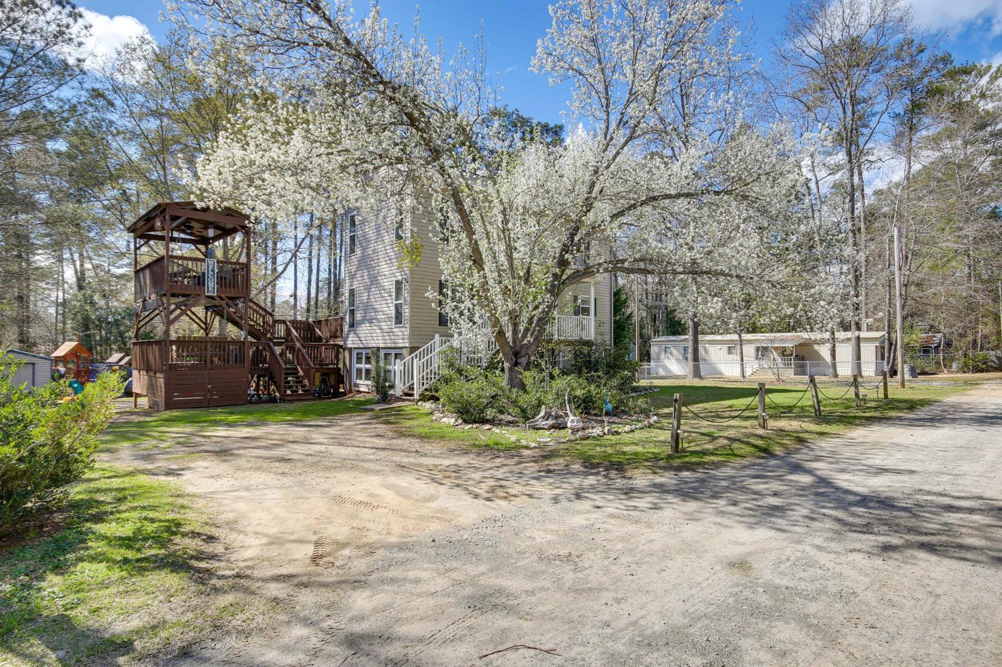 Pet-Friendly Lakehouse View Tower And Fire Pit! Lake Murray Shores Buitenkant foto