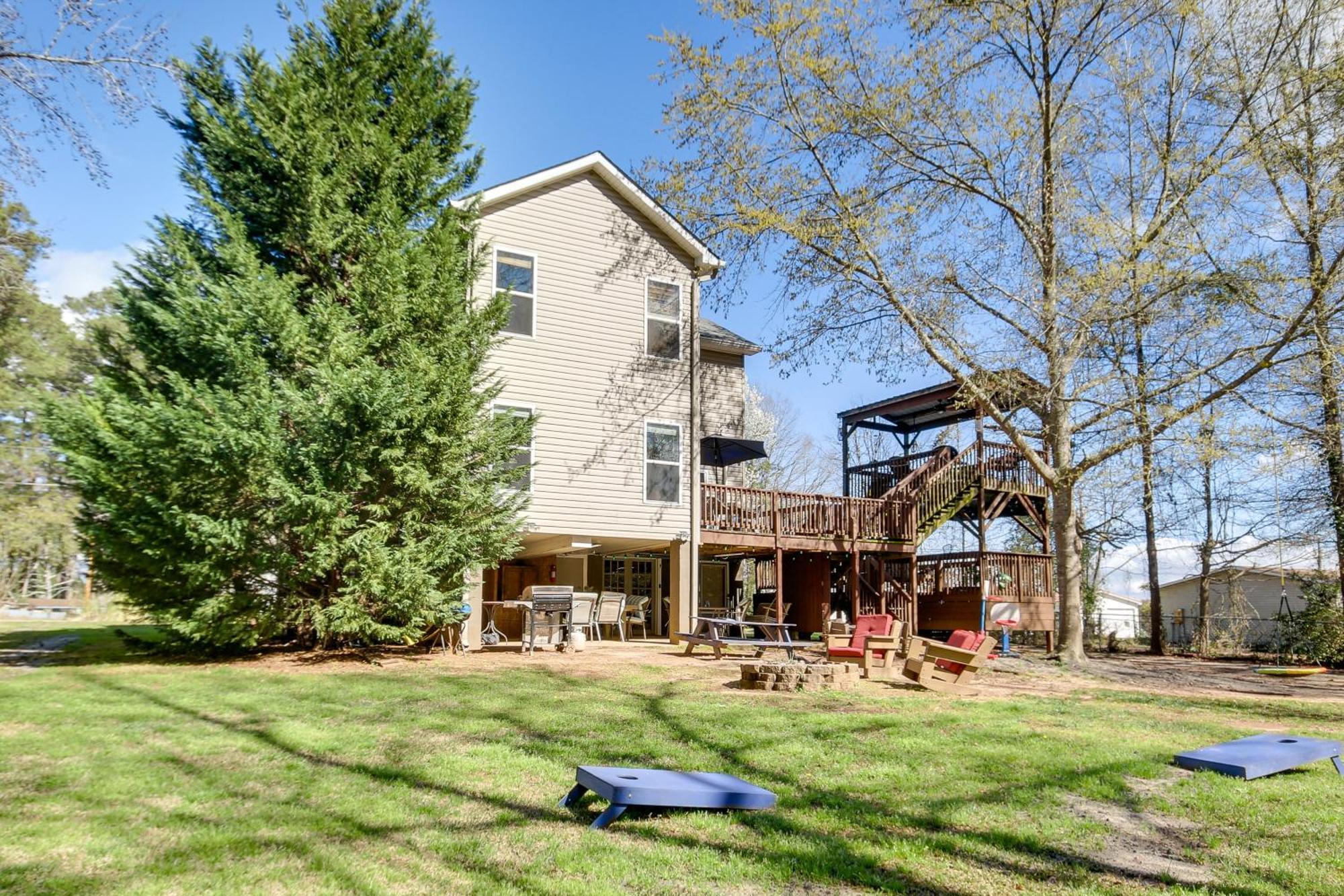 Pet-Friendly Lakehouse View Tower And Fire Pit! Lake Murray Shores Buitenkant foto